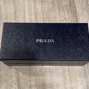 Prada Sunglasses Box with Cleaning Cloth Brand New